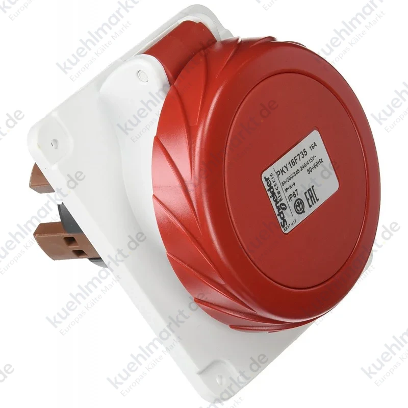 Schneider Industrie-Unterputzdose 3X16A+NT 400V rot PKY16F735