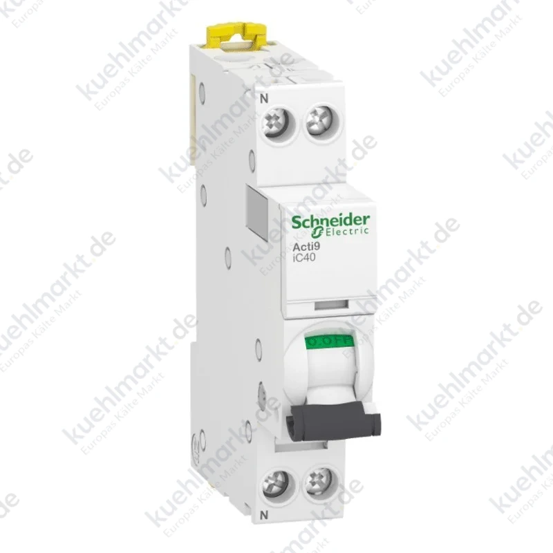 Schneider LS-Schalter Acti9 1P+N 10A 4,5 KA C 1M IC40A A9P52610
