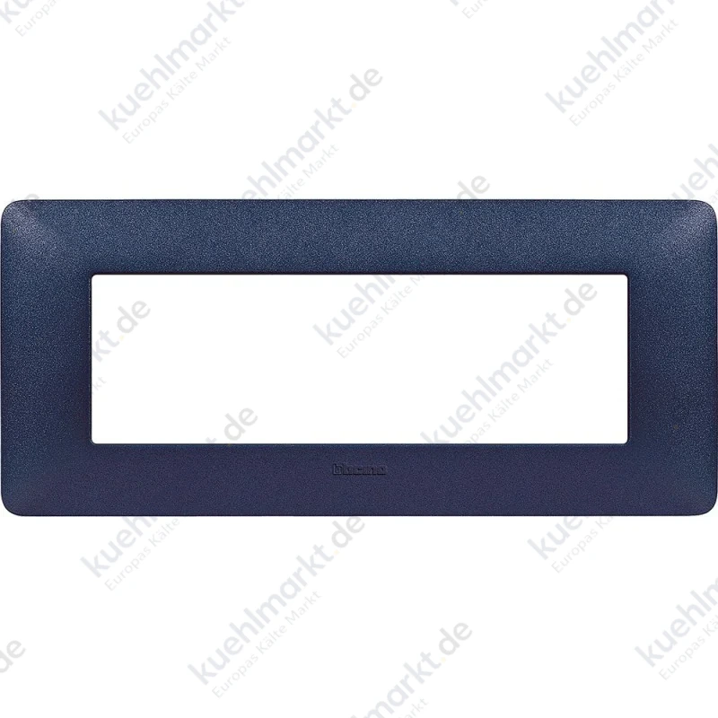 Bticino Matix Abdeckrahmen 6 Module Farbe Blau Quecksilber AM4806TBM