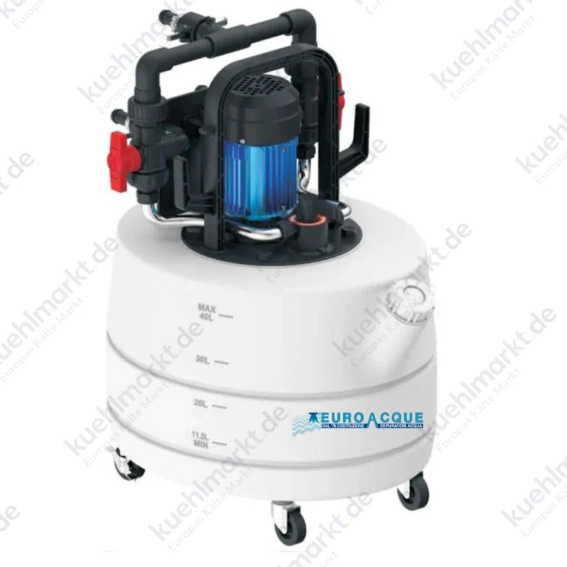 Euroacque Systemspül- und Entkalkungspumpe 40 Liter EURPRTPG
