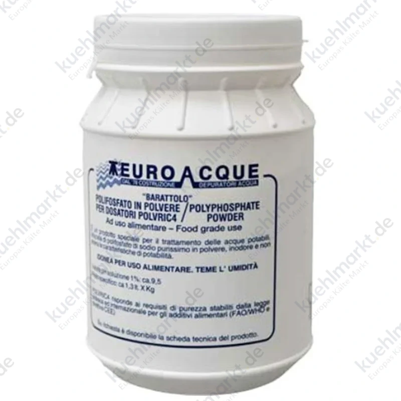 Euroacque Polyphosphat-Nachfüllpack für Trinkwasser 1 kg POLVRIC4