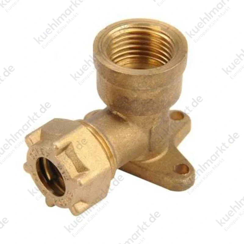 IBP Winkelverschraubung 90 Grad I/I D 16 mm x 1/2 mit Flansch IG403L01604000