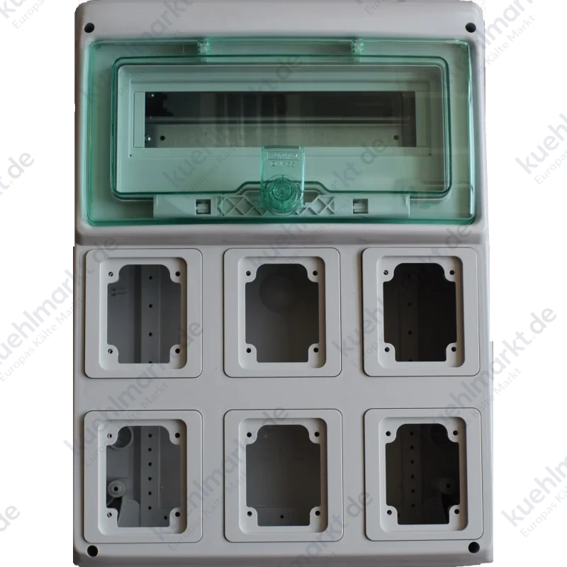 Schneider Industrieverteiler 12 Module für 6 Steckdosen Unterputz 10366