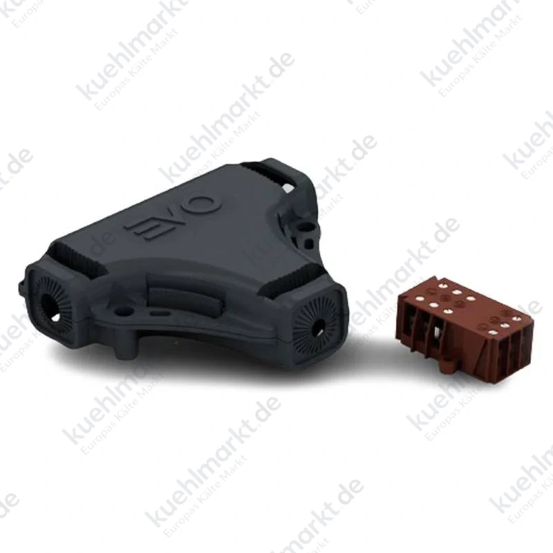 Etelec Gel T-Stück für Kabel 0,5-2,5 mmq IP68 schwarz EV201D