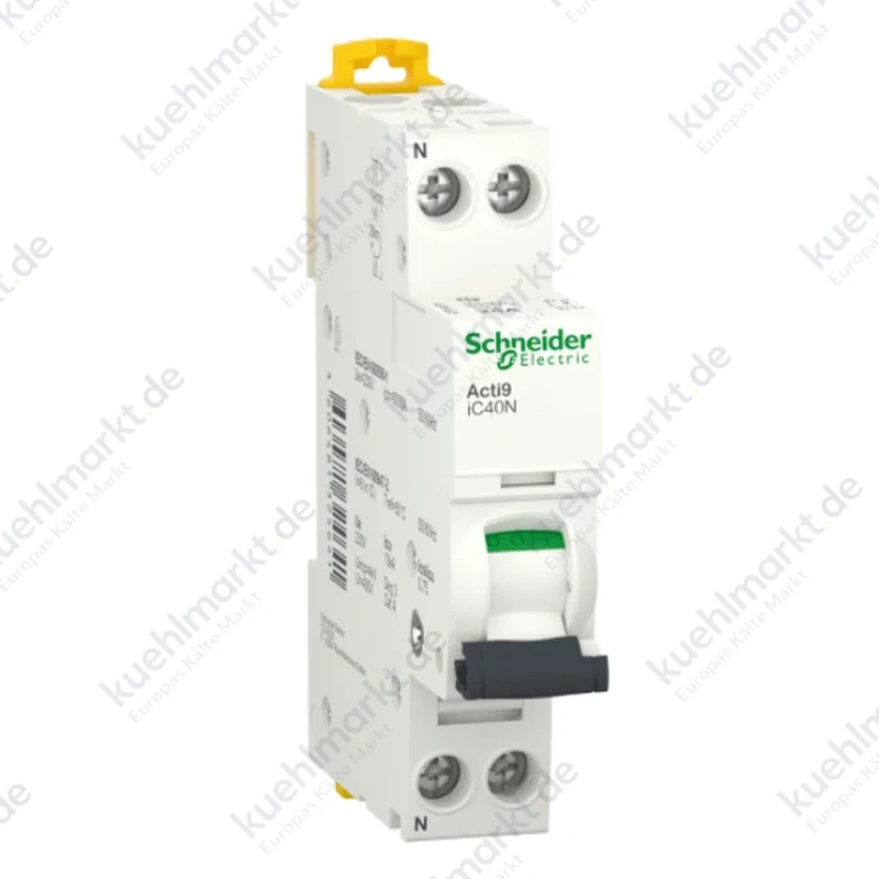 Schneider Acti9 LS-Schalter 1P+N 6KA 6A C 1M IC40N A9P54606