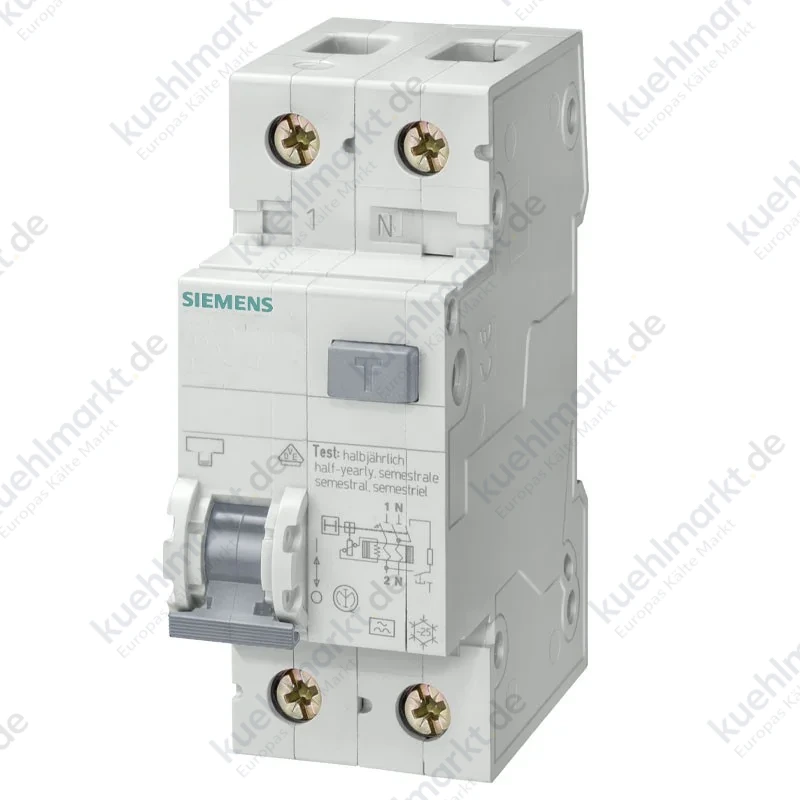 Siemens FI/LS-Schalter 20A 1P+N 4.5kA 30mA Kurve C A 2M 5SU13537KK20
