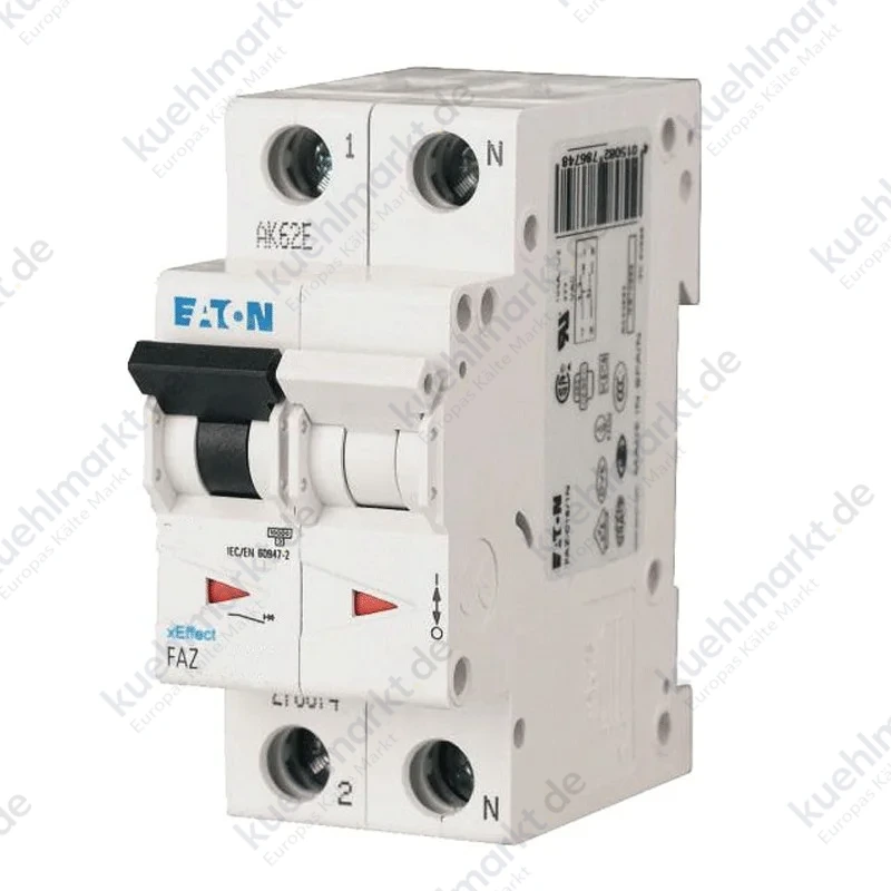Eaton LS-Schalter FAZ6 32A 1P+N 6KA C 2 Module 239081