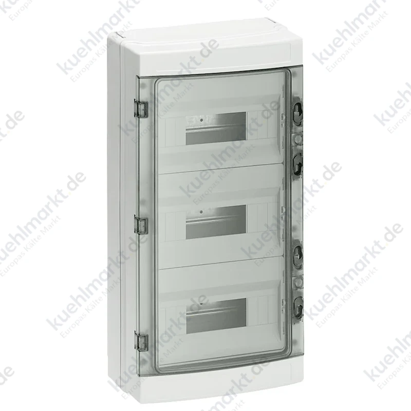 Siemens 54 Module IP65 Wandverteiler mit Rauchglastür 8GB13733
