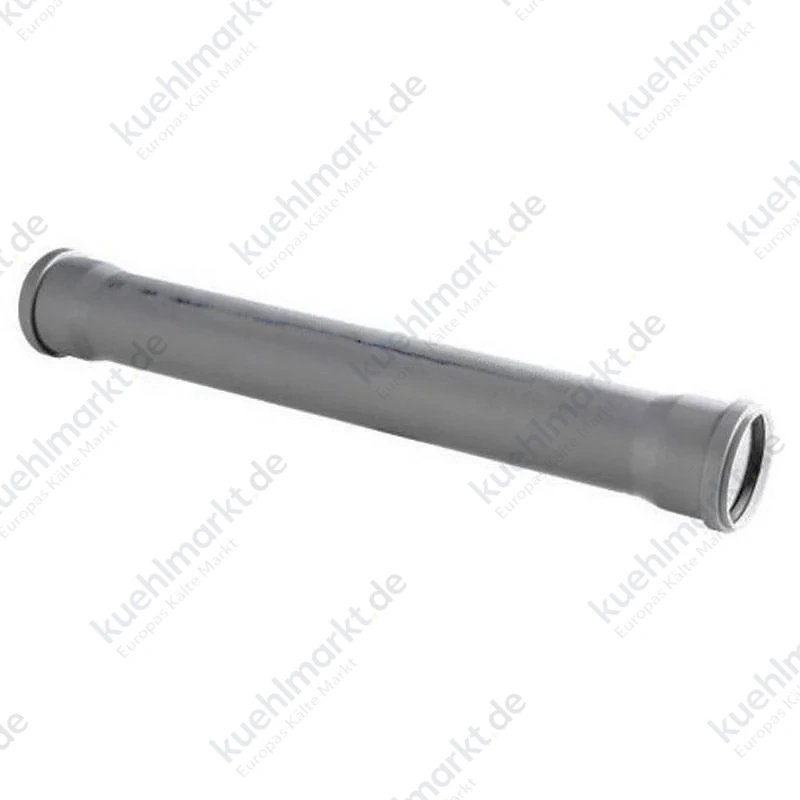 Valsir PP Polypropylen Steckbares Abwasserrohr PP3 mit 2 Muffen D32mm L1,5m VS0501204