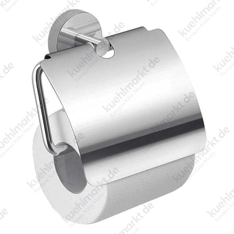 Gedy Eros Toilettenpapierhalter mit Deckel Wandmontage verchromt 2325-13