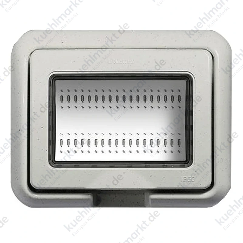 Bticino LivingLight Abdeckrahmen Wasserdicht IP55 Weiß 4 Module 24604N