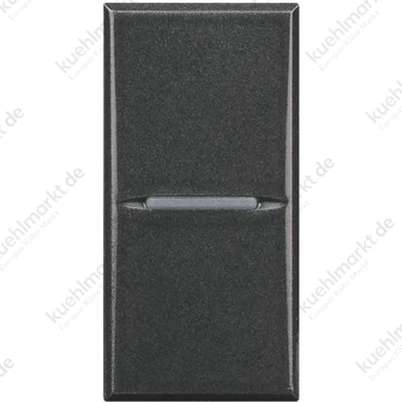 Bticino Axolute Axialschalter 1P 10A Dunkel HS4001N