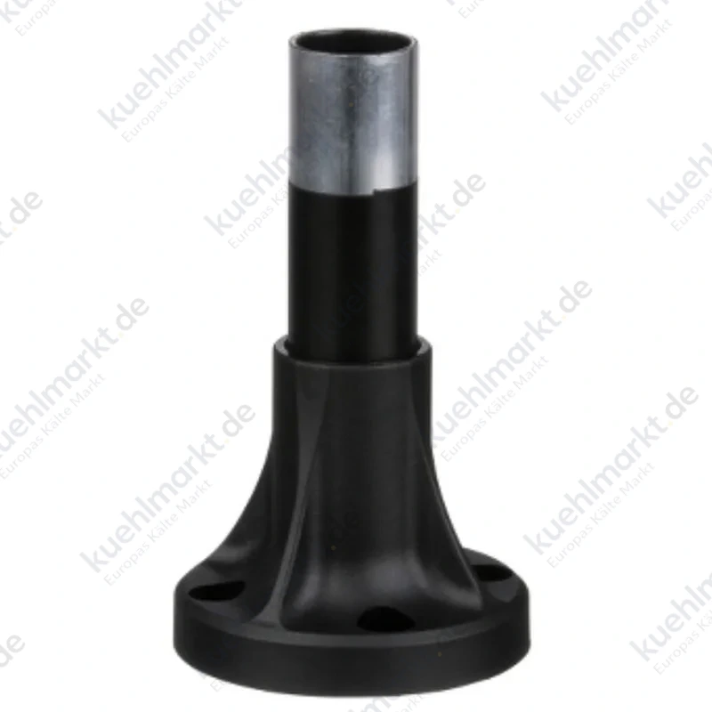 Telemecanique Rohr und Sockel schwarz Aluminium XVBZ02