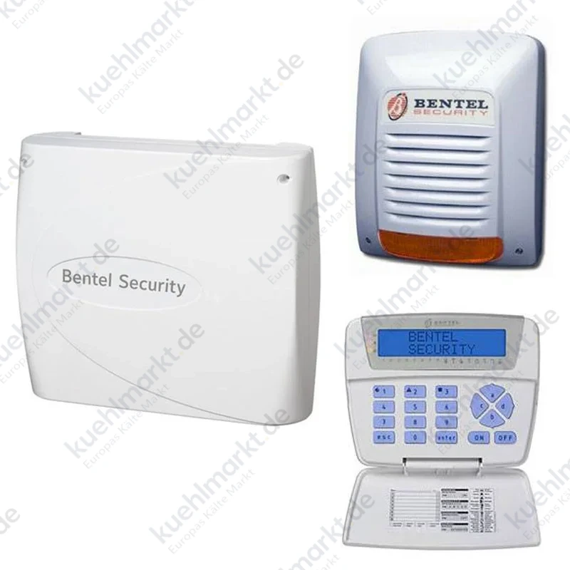 Bentel 6/30 Zonen verdrahtetes Einbruchmeldekit verdrahtete Tastatur und Sirene ABS630-K