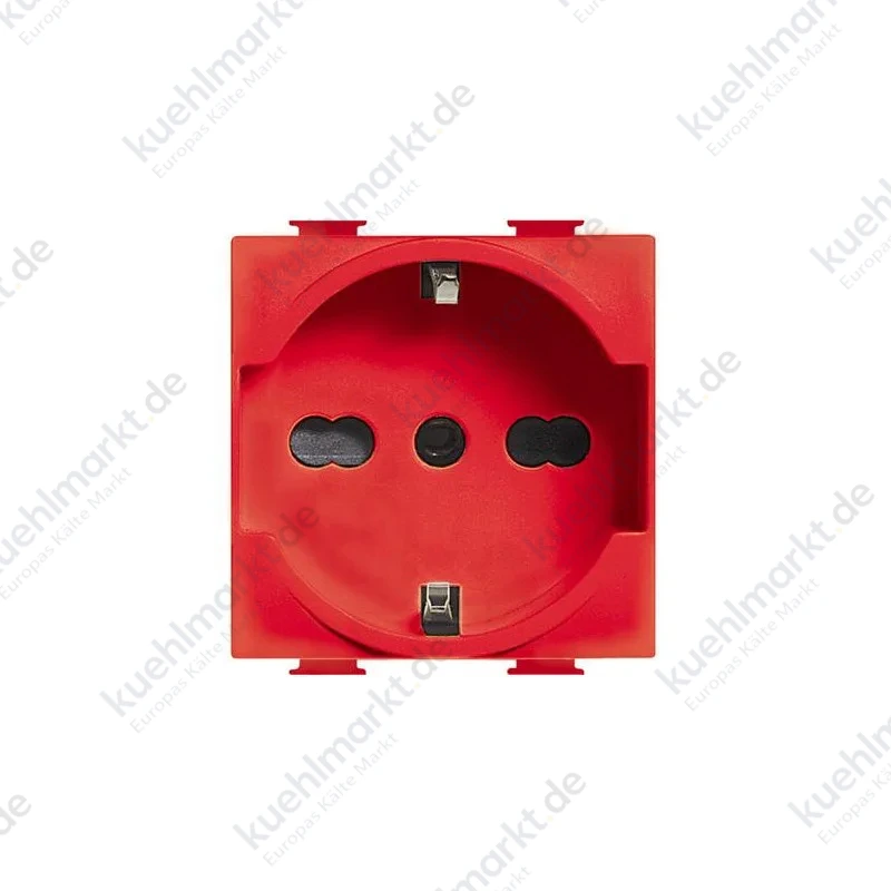 Bticino Matix TT Schuko-Steckdose Farbe rot A5440/16R