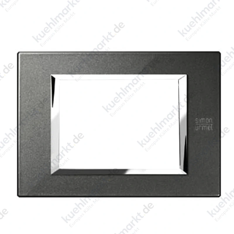 Urmet Simon Nea Abdeckrahmen 3 Module graphitschwarz 13903.NG