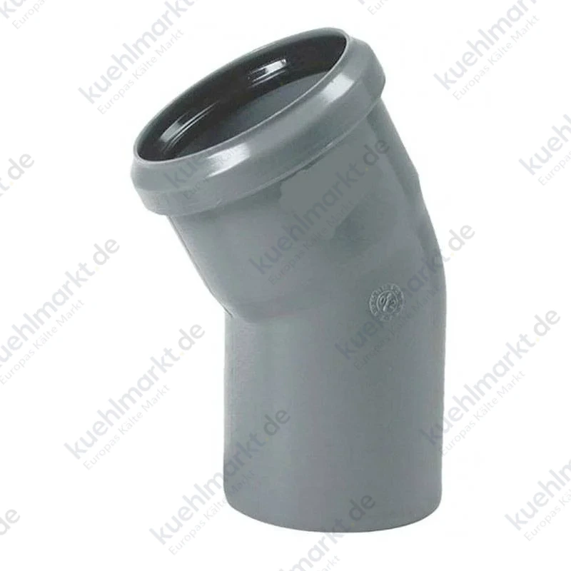 Valsir Abflussrohr Bogen PP Polypropylen 30° D125mm VS0504063