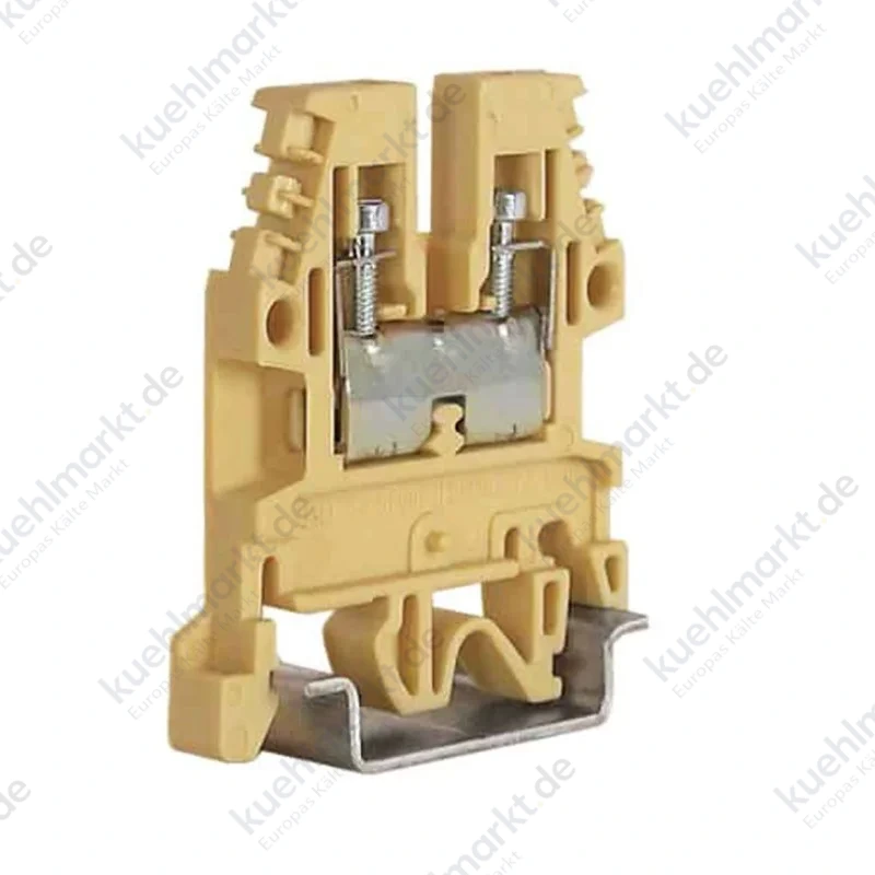 Cabur Standard-Durchführungsklemme 2.5mmq Beige CB110