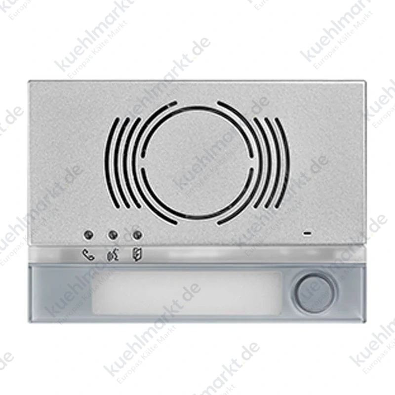 Frontplattenmodul 1083/38 Urmet Alpha 1-Tasten-Türstation Audio Grau 1168/131G