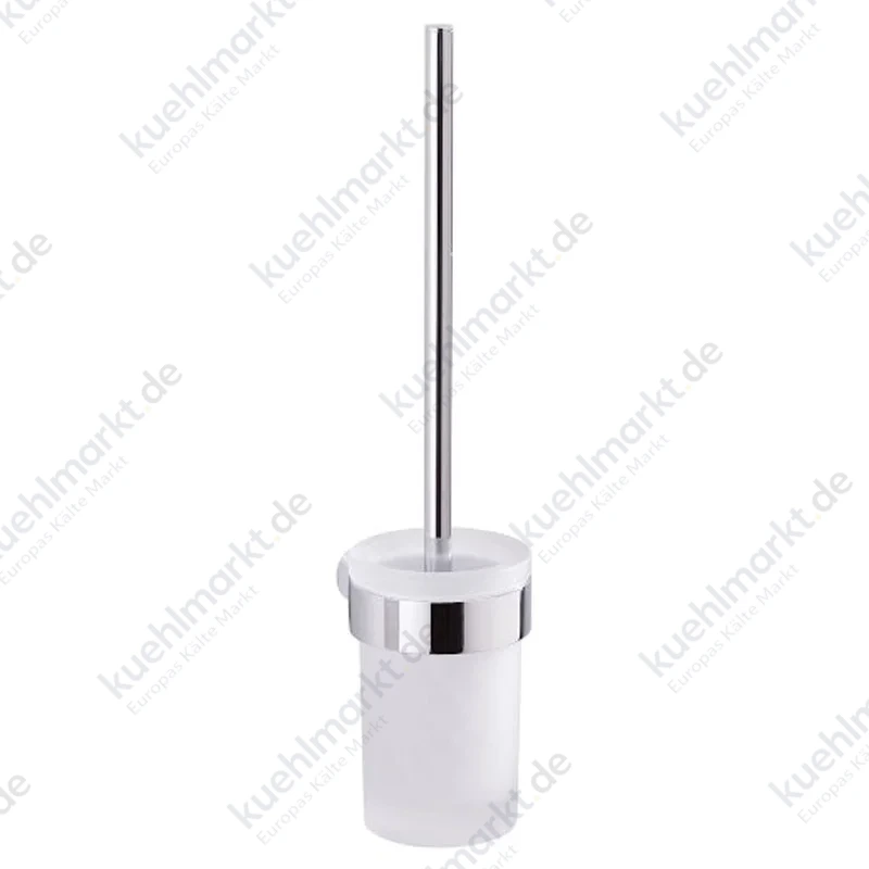 Gedy Pirenei WC-Bürstenhalter Wandmontage Chrom Glas PI33-03-13