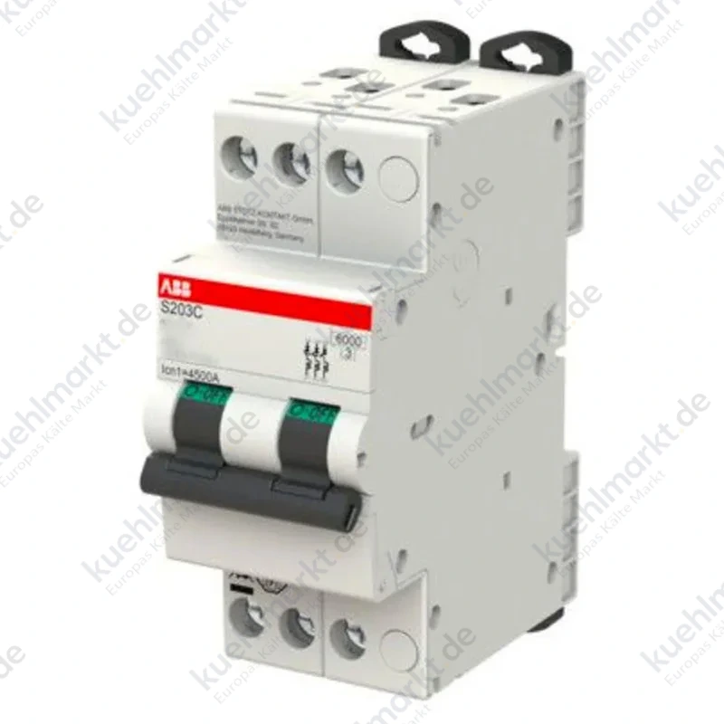 Abb Leitungsschutzschalter 3P 20A 6KA C 2 Module S203CC20