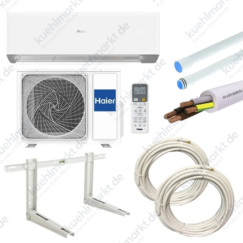 Haier Revive Klimaanlage 3,5KW 12000Btu A++/A+ R32 WLAN mit Montage-KIT