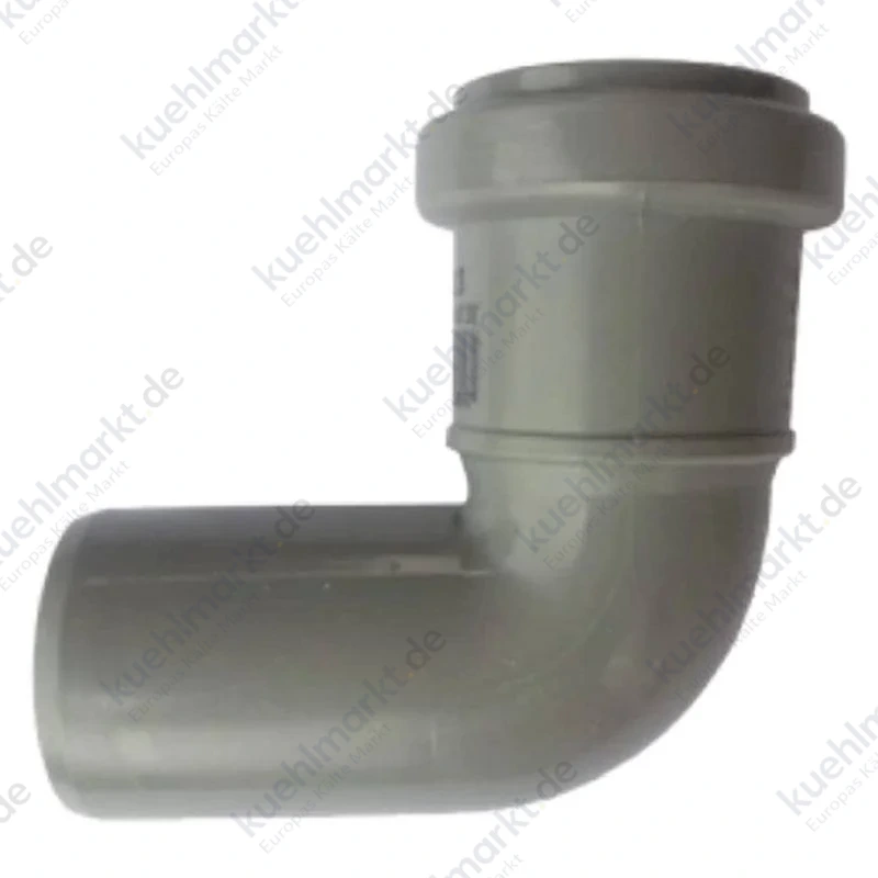 Valsir PP Polypropylen Steckbarer Bogen 87° 30' Krümmer D50mm VS0504035