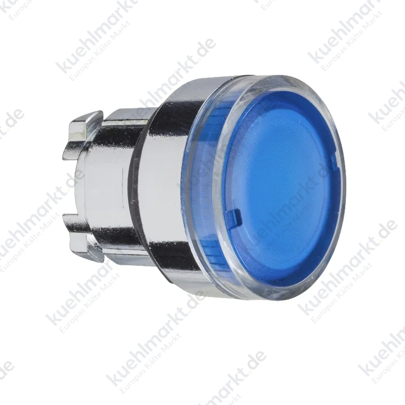 Telemecanique blauer LED-Tastenkopf BA9S ZB4BW36