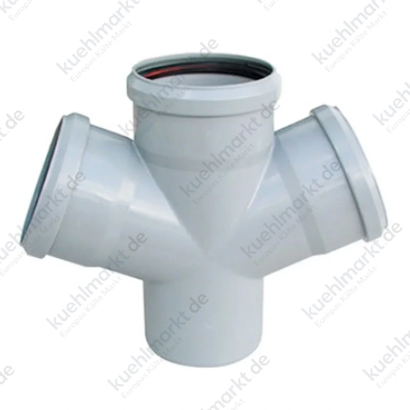 Bampi Bampi Doppelabzweig-Rohr 67,5 Grad aus PP D 110/110/110 mm BDA111167