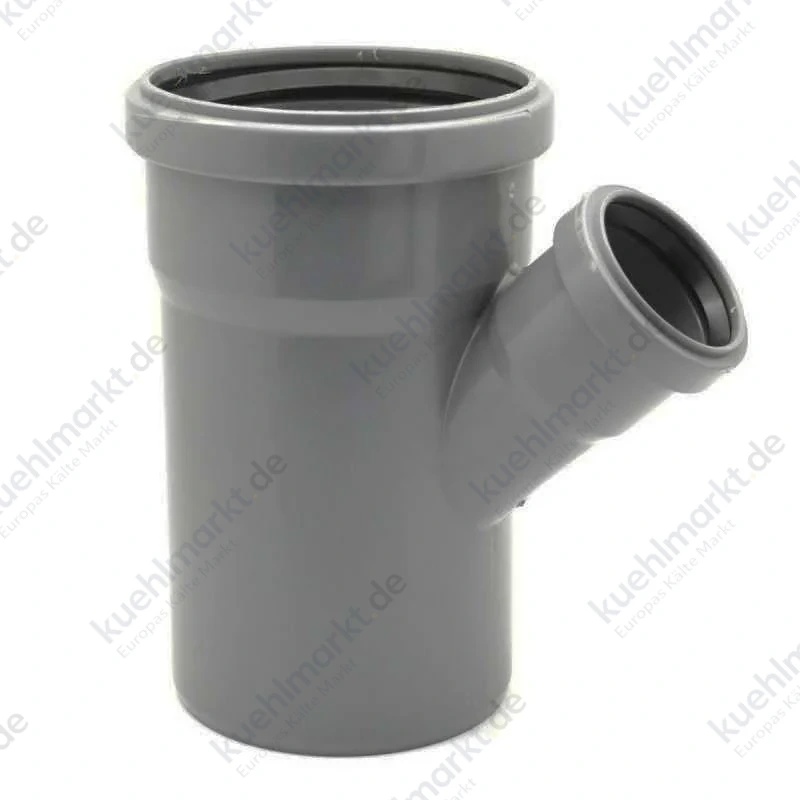 Valsir PP Steckbarer Abwasseranschluss 45 Grad PP3 D110/40mm VS0510025