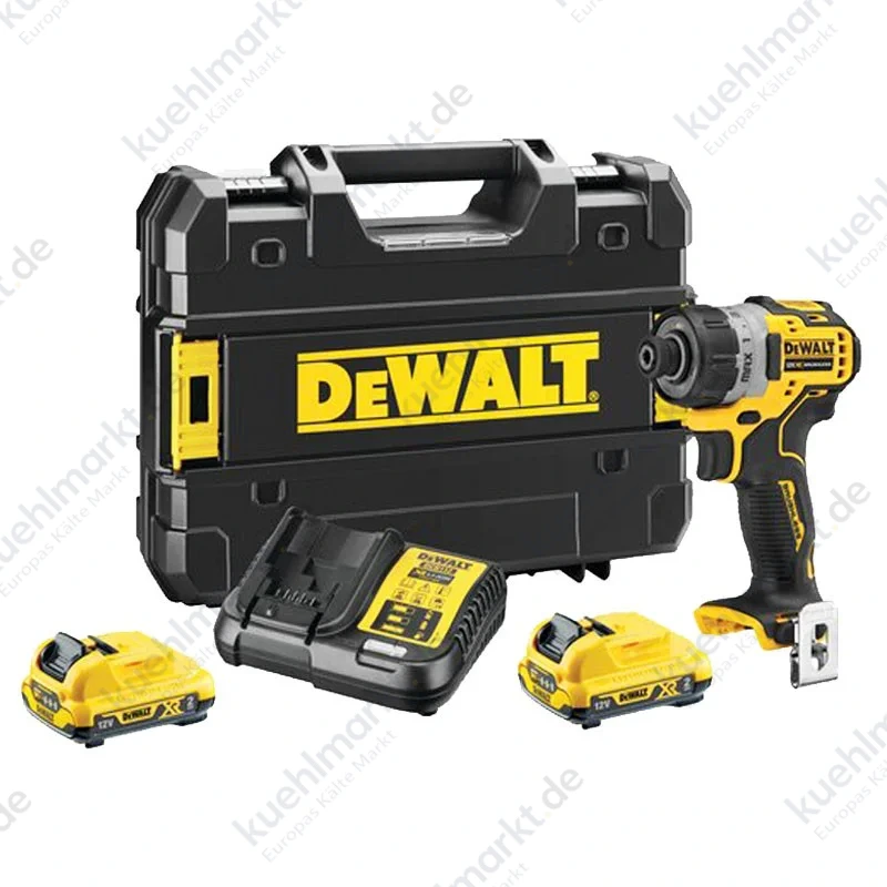 Dewalt Kompakt-Akku-Bohrschrauber 1/4 12V DCF601D2-QW