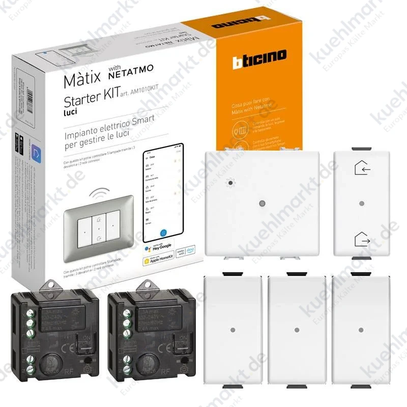 Bticino Matix  Starter Licht Kit AM1010KIT