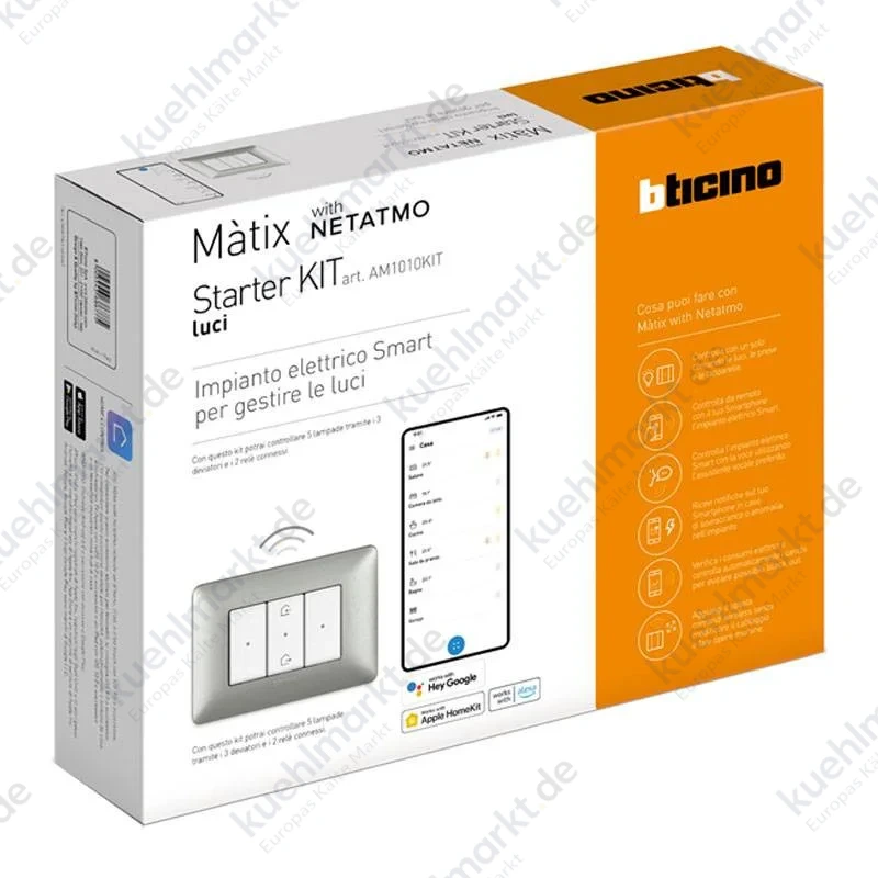 Bticino Matix  Starter Licht Kit AM1010KIT