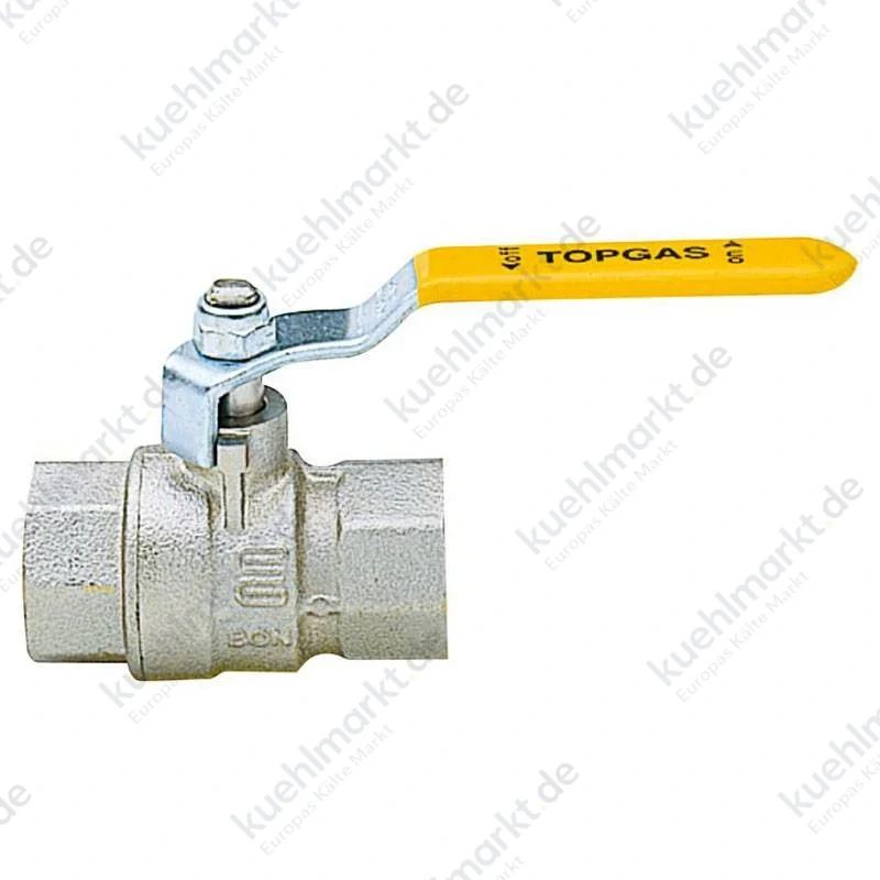 Enolgas Top Gas Gas-Kugelventil Stahlhebel I/I 1 Zoll S1221N36