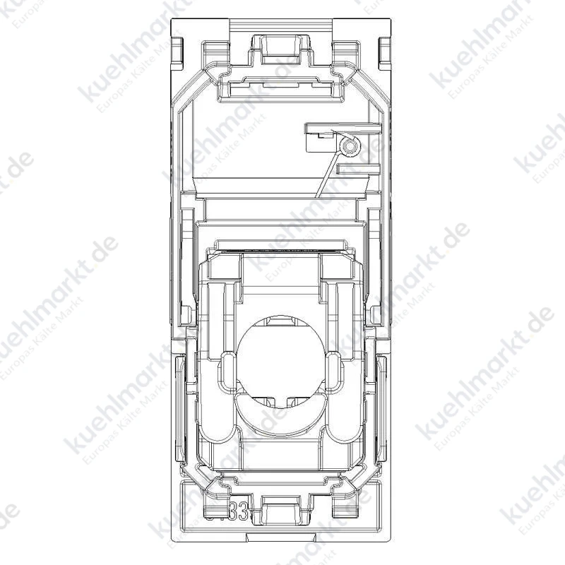 Vimar Line RJ45 Datenbuchse mit Netsafe Stecker Cat. 6 hanffarbig 30339.13C