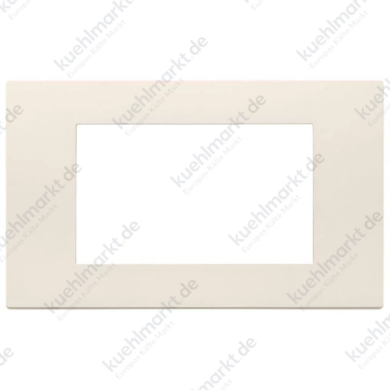 Vimar Total Look Linea Platte 4 Module Tecnopolymer Hanffarbig 30654.01