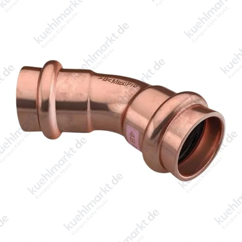 IBP MaxiPro 45-Grad Bogen I/I 1 Zoll 1/8 Kupfer MPA5041 0090001