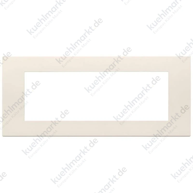 Vimar Linea Total Look Platte 7 Module Tecnopolymer Hanffarbig 30657.01