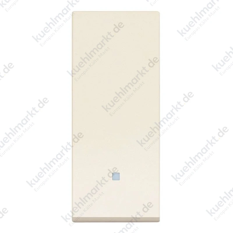 Vimar Linea Kreuzschalter ausgerichtet 1P 10AX beleuchtet Hanffarbig 30012.C