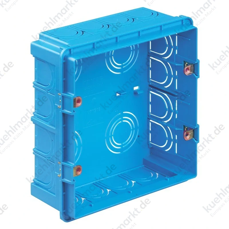 Unterputzdose Vimar rechteckig 8 Module hellblau V71318