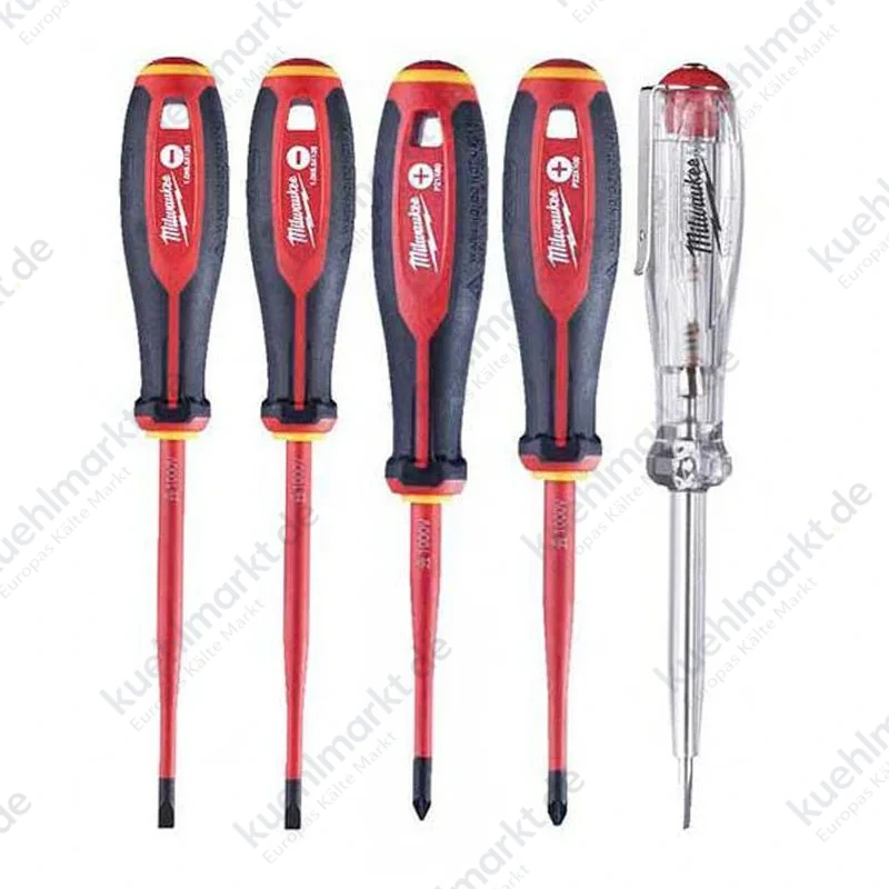 Slim Milwaukee 5-teiliges isoliertes Schraubendreher-Set 1000V 4932478737