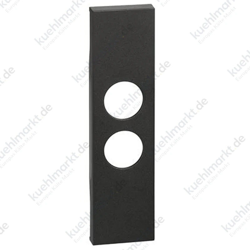 Bticino Cover Living Now für TV-Buchse TV-SAT 1 Modul schwarz KG09