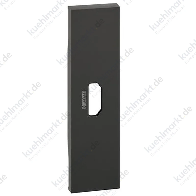 Bticino Cover Living Now für HDMI-Buchse 1 Modul schwarz KG14