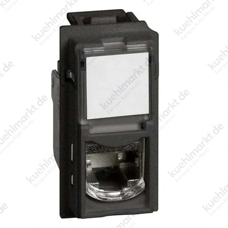 Bticino Living Now werkzeuglose RJ45 Stecker UTP cat6A schwarz KG4279C6A