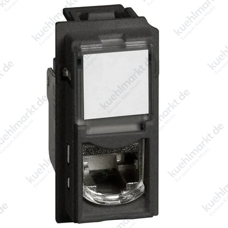 Bticino Living Now RJ45 toolless Stecker STP cat6A schwarz KG4279C6AS