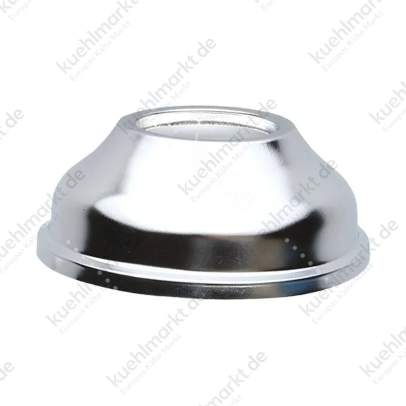 Luxor gleitende Abdeckung mit 75x30 mm Loch verchromt 30090030CF