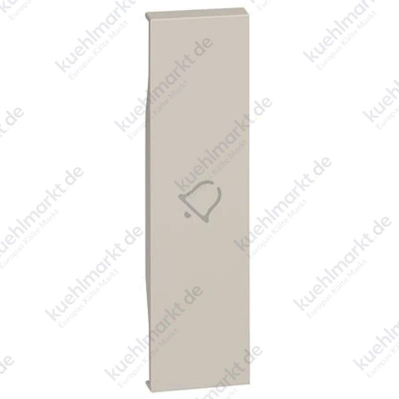 Bticino Cover Living Now mit Glockensymbol 1M sand KM01D