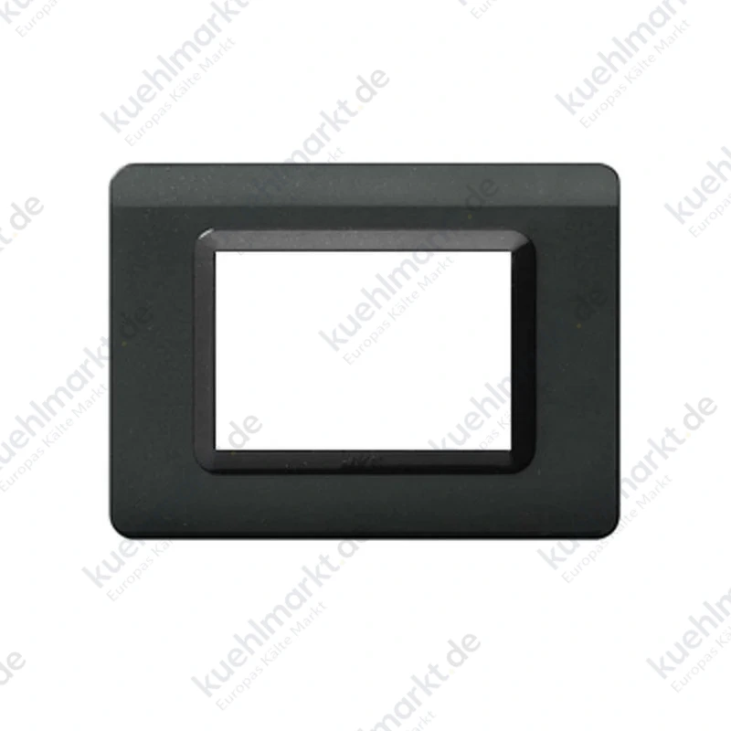 Ave Sistema 44 Abdeckrahmen Tecnopolymer 3 Module dunkelgrau 44PY03GSL