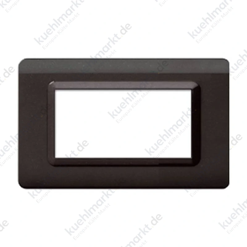 Ave Sistema 44 Abdeckrahmen Tecnopolymer 4 Module dunkelgrau 44PY04GSL
