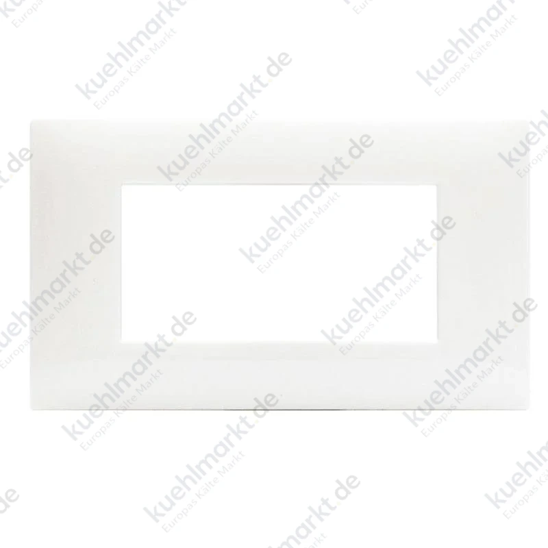 Ave Young Plate Sistema 44 Abdeckrahmen Technopolymer 4 Module Weiß 44PJ04BT